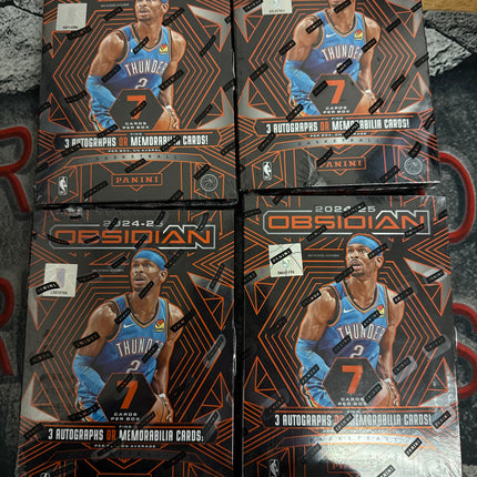 NBA #2102 - PYT 2024-25 Obsidian x 4 Boxes!