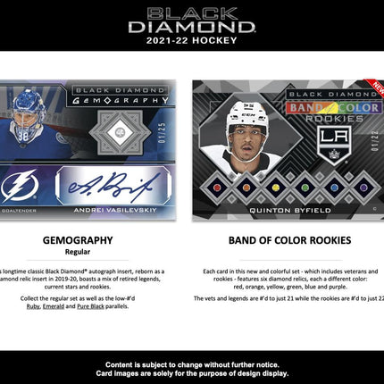 NHL #562 - PYT 2021-22 Black Diamond x 5 Boxes!