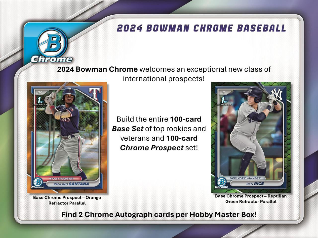 MLB 373 PYT 2024 Bowman Chrome HTA Case Beast Sports Cards & More