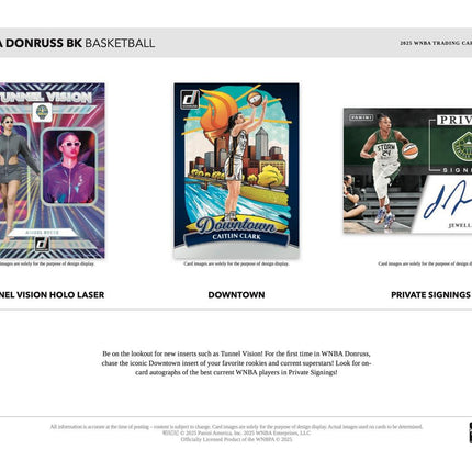 WNBA #2114 - PYT 2025 Donruss WNBA Hobby X 2 Boxes