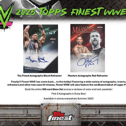 WWE #124 - Random First Letter First Name 2025 Finest X 2 Boxes