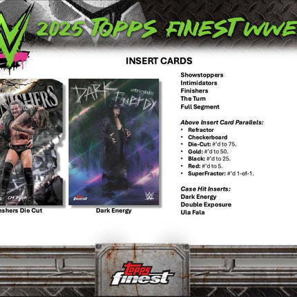 WWE #124 - Random First Letter First Name 2025 Finest X 2 Boxes