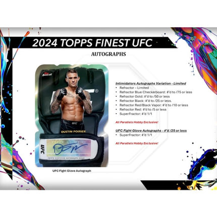 UFC #90 - Random Weight Class 2024 UFC Topps Finest x 2 Boxes