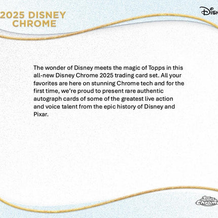 Disney #120  - Random Pack 2025 Disney Chrome Hobby