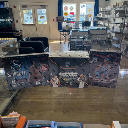 NBA #2106 - PYT Beast Basketball's Back Mixer 24-25 Prizm Black X 1 Box, 24-25 Silhouette X 1 Box, 24-25 Obsidian X 1 Box