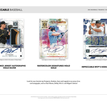 MLB #511 - PYT 2025 Impeccable Baseball Full Case X 3 Boxes