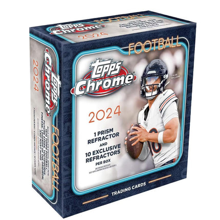 NFL #244 - 2024 Topps Chrome Football Mega Boxes Full Case