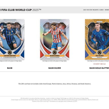 Soccer #749 - PYC 2025 Prizm Club World Cup Mega Case X 20 Boxes