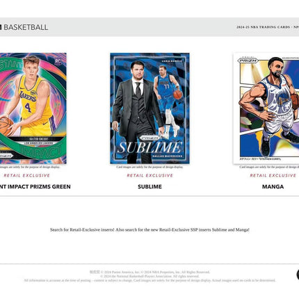 NBA #2032 - PYT 24-25 Prizm NBA Megas Full Case X20 Boxes