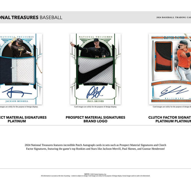 MLB #467 - PYT 2024 National Treasures x 2 Boxes!