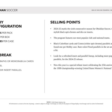 Soccer #710 - PYC 2024-25 Obsidian x 12 Boxes!
