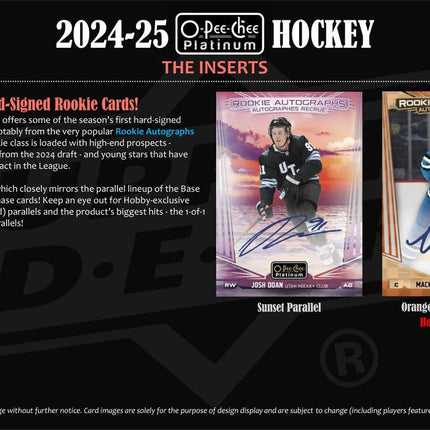 NHL #573 - PYT 2024-25 OPC Platinum x 4 Boxes!