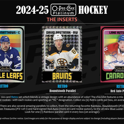 NHL #573 - PYT 2024-25 OPC Platinum x 4 Boxes!