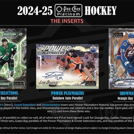 NHL #573 - PYT 2024-25 OPC Platinum x 4 Boxes!