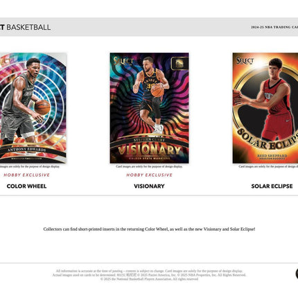 NBA #2081 - 2024-25 Select NBA Hobby x 3 Boxes!