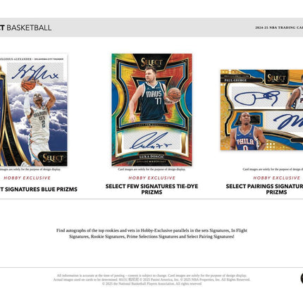 NBA #2081 - 2024-25 Select NBA Hobby x 3 Boxes!